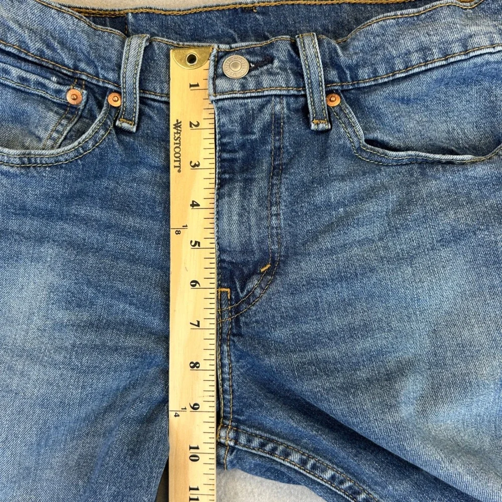 Levis 511 Jeans Mens 31x32 (30x30) Blue Medium Wash Denim Slim Fit Stretch
